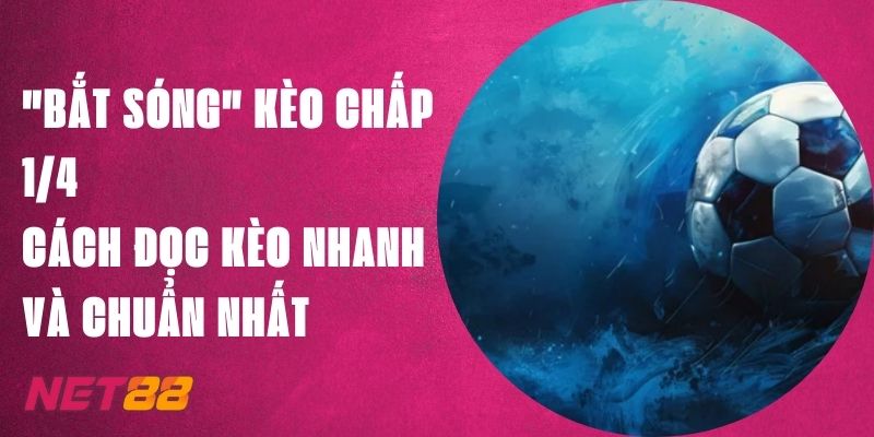 "Bắt Sóng" Kèo Chấp 1/4 - Cách Đọc Kèo Nhanh Chóng Tại Net88